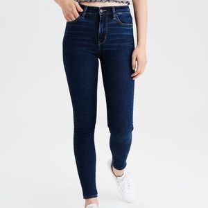 AMERICAN EAGLE Super High Rise Jegging Size 8